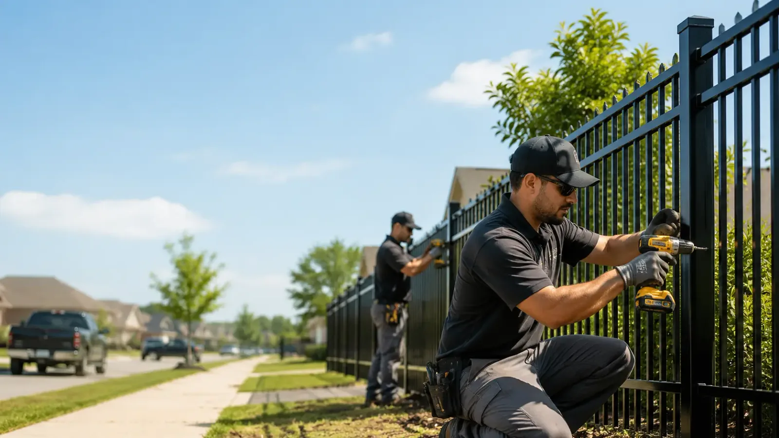 Metal Fence Installation in Sherwood, WI